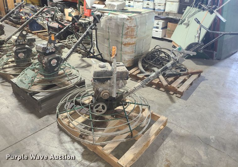 image for item LJ9400 (3) MQ Whiteman concrete trowels