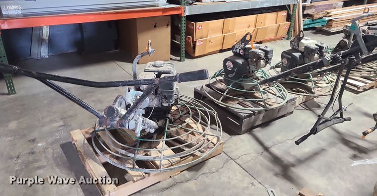 image for item LJ9400 (3) MQ Whiteman concrete trowels