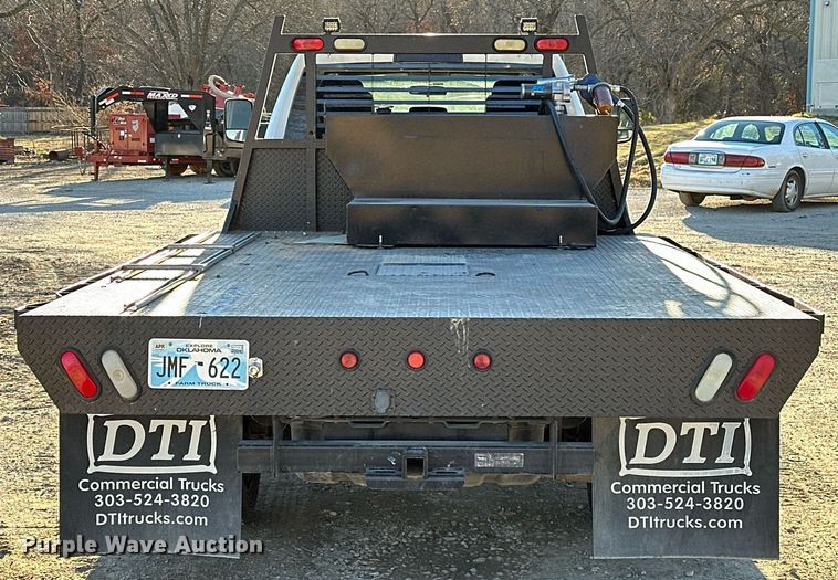 image for item LK9654 2012 Dodge Ram 4500 Crew Cab flatbed truck
