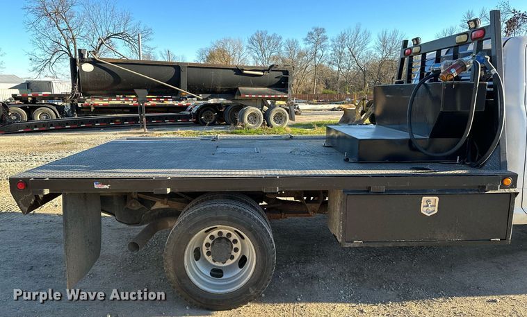 image for item LK9654 2012 Dodge Ram 4500 Crew Cab flatbed truck