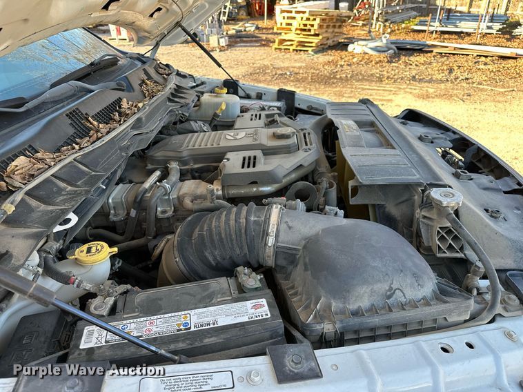 image for item LK9654 2012 Dodge Ram 4500 Crew Cab flatbed truck