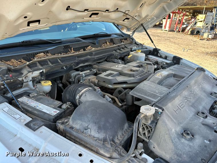 image for item LK9654 2012 Dodge Ram 4500 Crew Cab flatbed truck