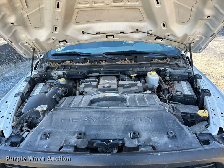 image for item LK9654 2012 Dodge Ram 4500 Crew Cab flatbed truck