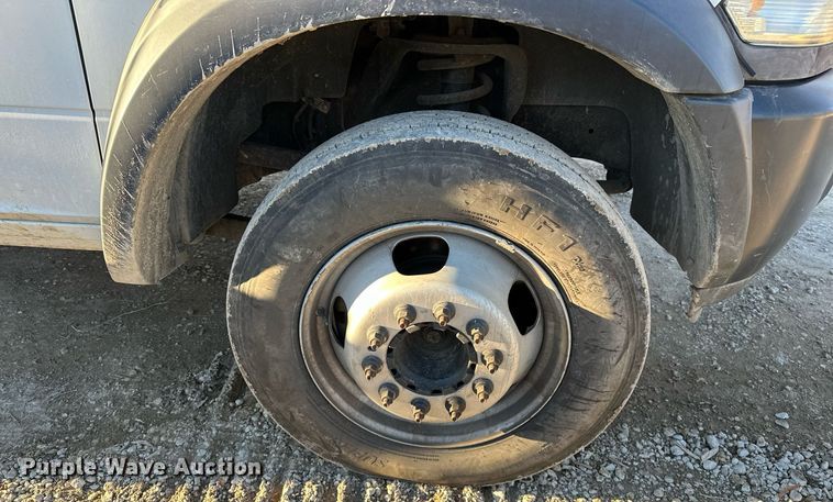 image for item LK9654 2012 Dodge Ram 4500 Crew Cab flatbed truck