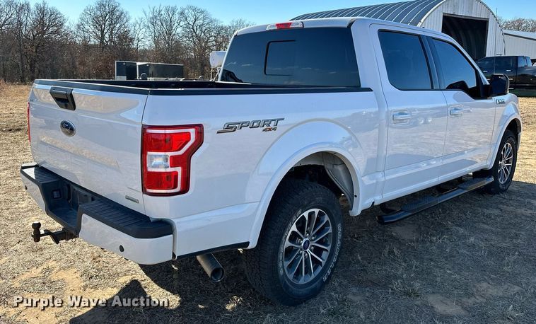 image for item LK9659 2020 Ford F150  SuperCrew pickup truck