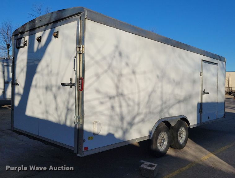 image for item LO9994 2018 Sure-Trac STRCH10220TA-100  enclosed cargo trailer