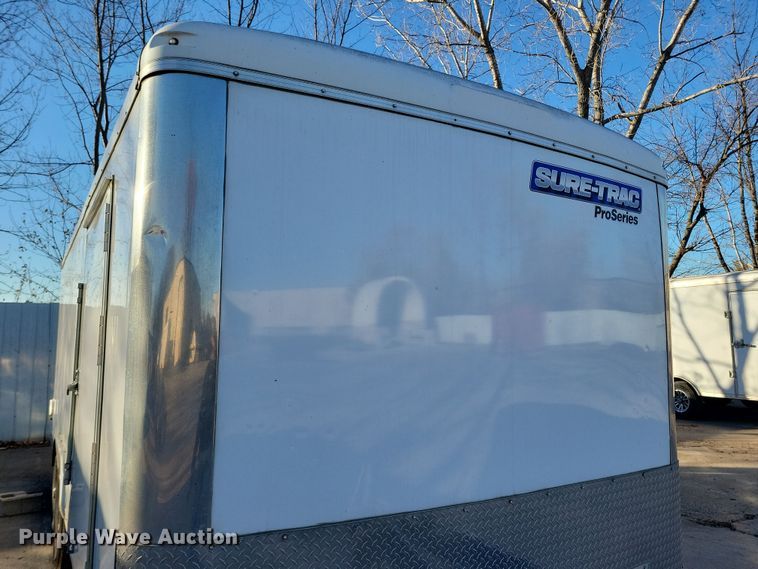 image for item LO9994 2018 Sure-Trac STRCH10220TA-100  enclosed cargo trailer