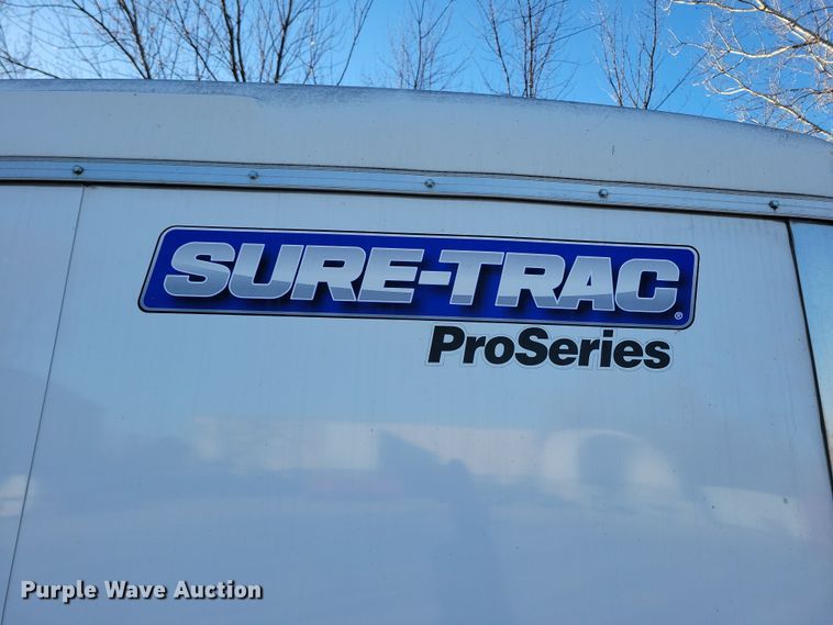 image for item LO9994 2018 Sure-Trac STRCH10220TA-100  enclosed cargo trailer