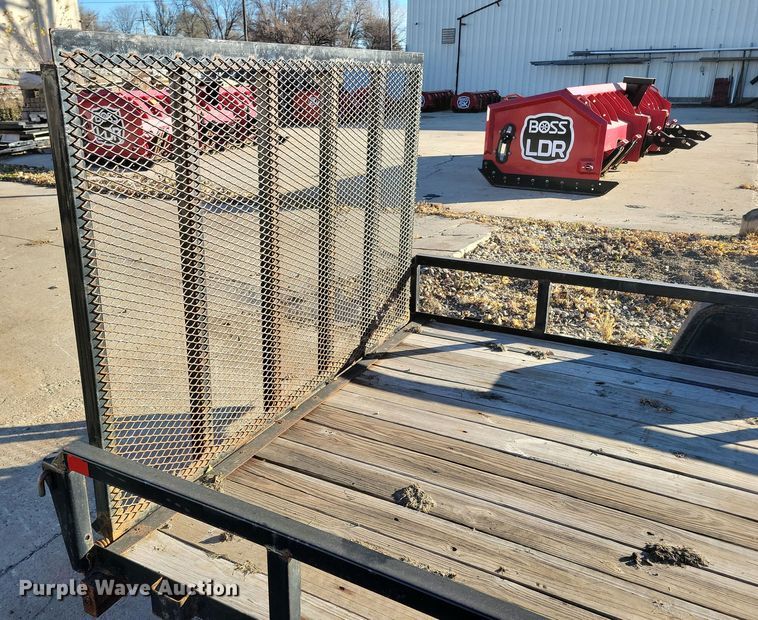 image for item LO9995 2019 Sure-Trac ST8212TA-B-030  utility trailer