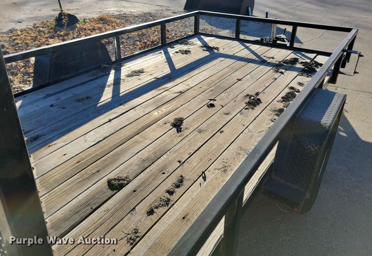 image for item LO9995 2019 Sure-Trac ST8212TA-B-030  utility trailer