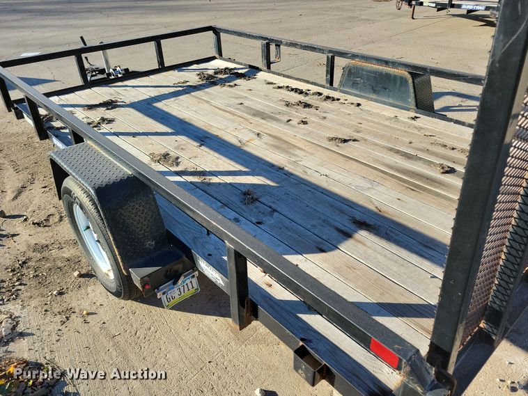 image for item LO9995 2019 Sure-Trac ST8212TA-B-030  utility trailer