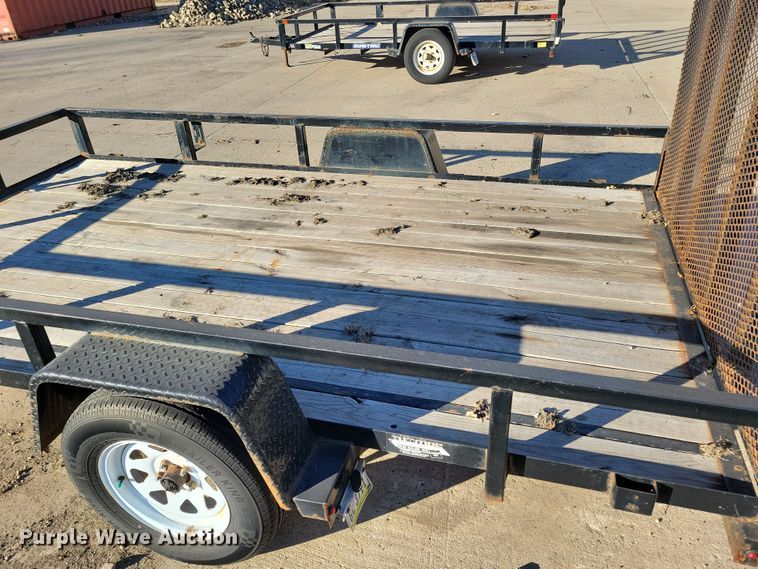 image for item LO9995 2019 Sure-Trac ST8212TA-B-030  utility trailer