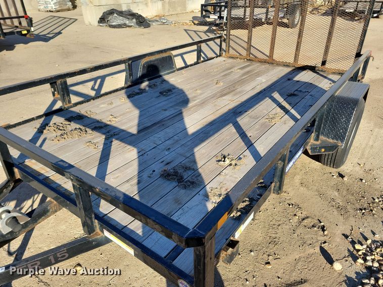 image for item LO9995 2019 Sure-Trac ST8212TA-B-030  utility trailer