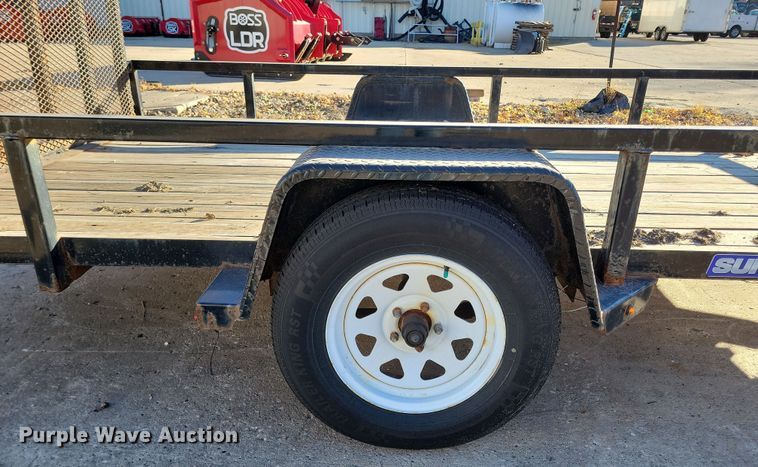 image for item LO9995 2019 Sure-Trac ST8212TA-B-030  utility trailer