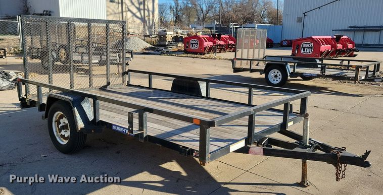 image for item LO9996 2019 Sure-Trac ST8212TA-B-030  utility trailer