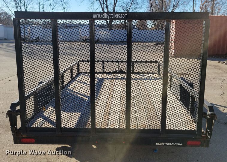 image for item LO9996 2019 Sure-Trac ST8212TA-B-030  utility trailer