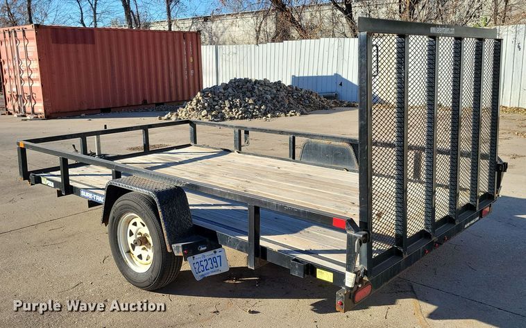 image for item LO9996 2019 Sure-Trac ST8212TA-B-030  utility trailer