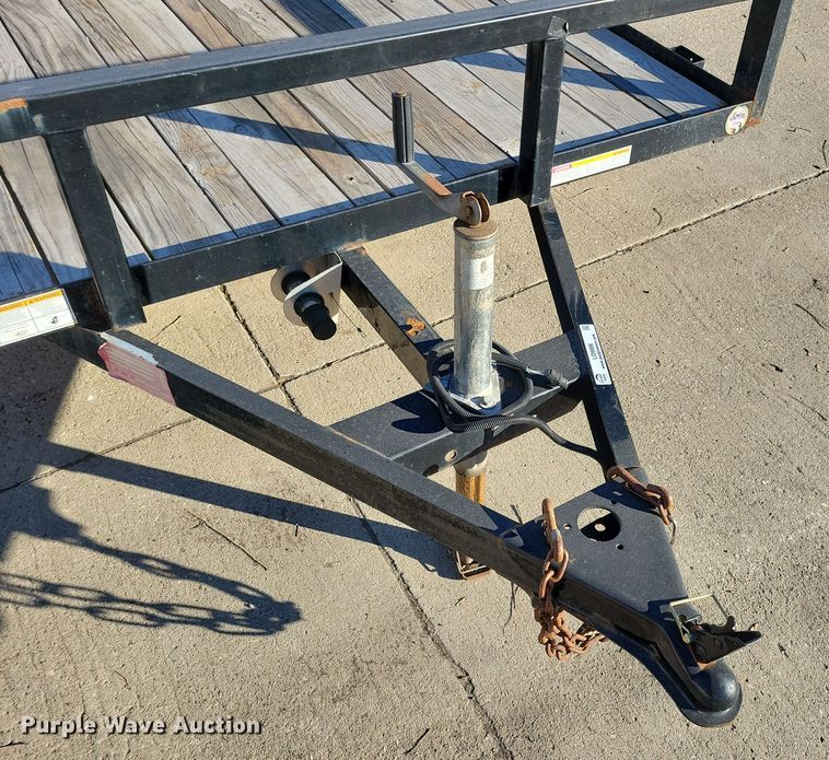 image for item LO9996 2019 Sure-Trac ST8212TA-B-030  utility trailer