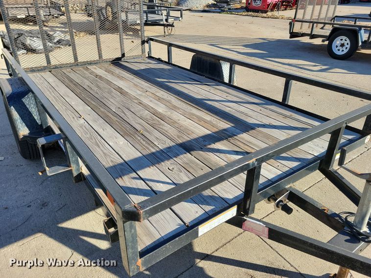 image for item LO9996 2019 Sure-Trac ST8212TA-B-030  utility trailer