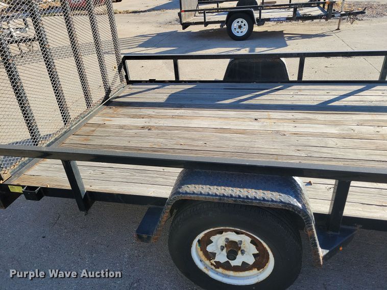 image for item LO9996 2019 Sure-Trac ST8212TA-B-030  utility trailer