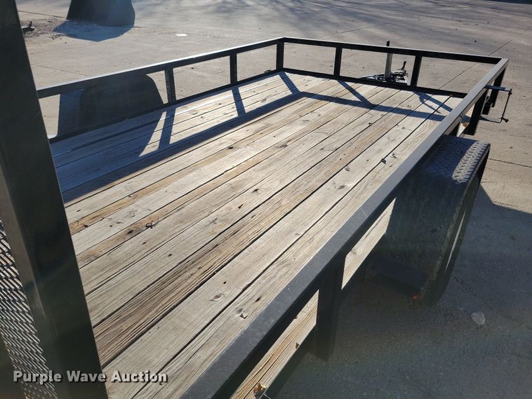 image for item LO9996 2019 Sure-Trac ST8212TA-B-030  utility trailer