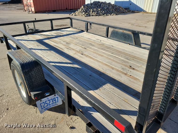 image for item LO9996 2019 Sure-Trac ST8212TA-B-030  utility trailer