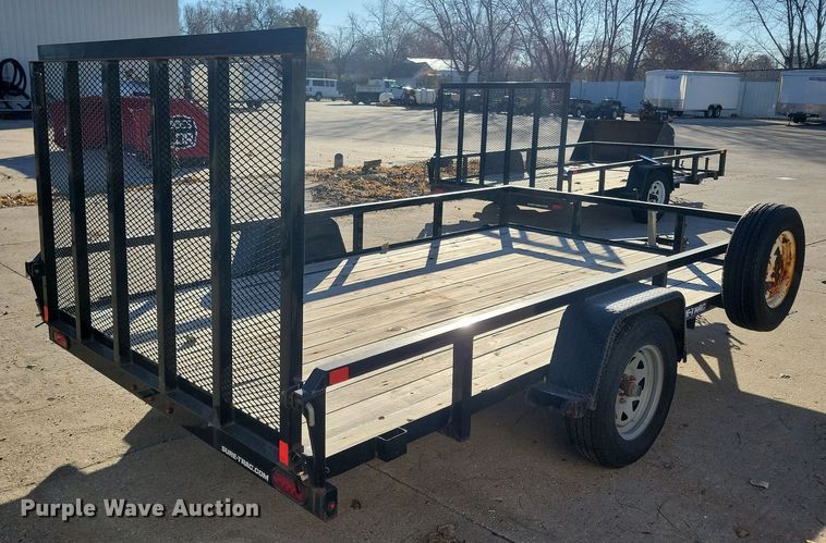 image for item LO9997 2020 Sure-Trac ST8212TA-B-030  utility trailer