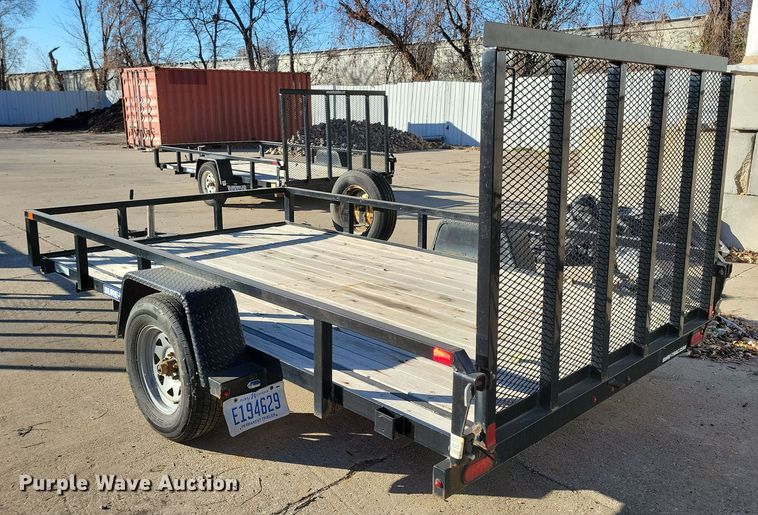 image for item LO9997 2020 Sure-Trac ST8212TA-B-030  utility trailer
