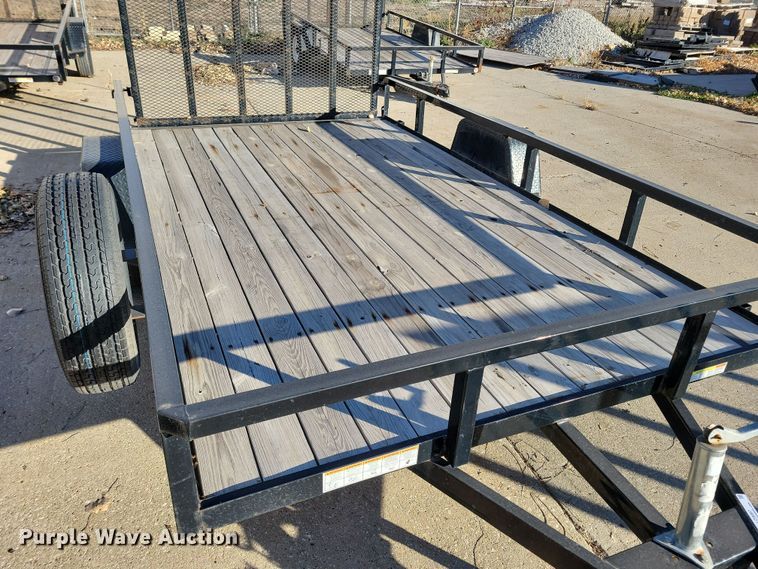 image for item LO9997 2020 Sure-Trac ST8212TA-B-030  utility trailer