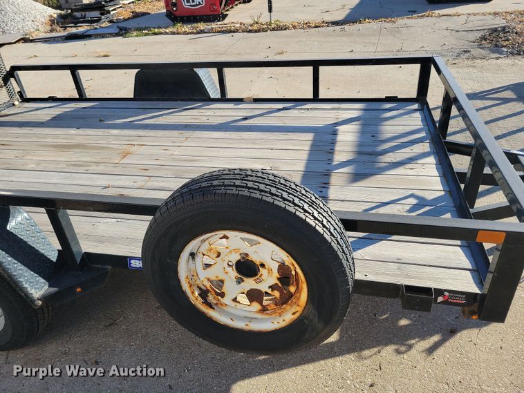 image for item LO9997 2020 Sure-Trac ST8212TA-B-030  utility trailer