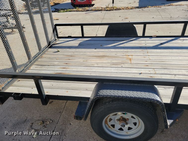 image for item LO9997 2020 Sure-Trac ST8212TA-B-030  utility trailer