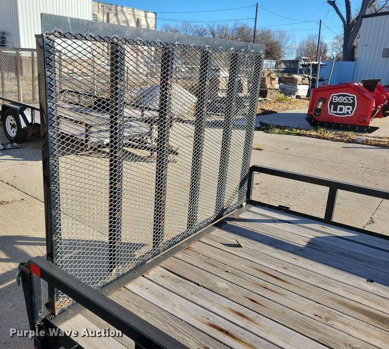 image for item LO9997 2020 Sure-Trac ST8212TA-B-030  utility trailer