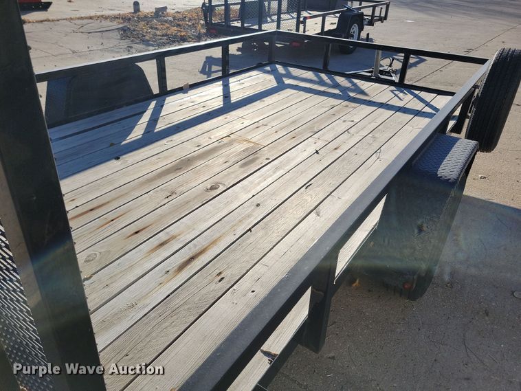 image for item LO9997 2020 Sure-Trac ST8212TA-B-030  utility trailer