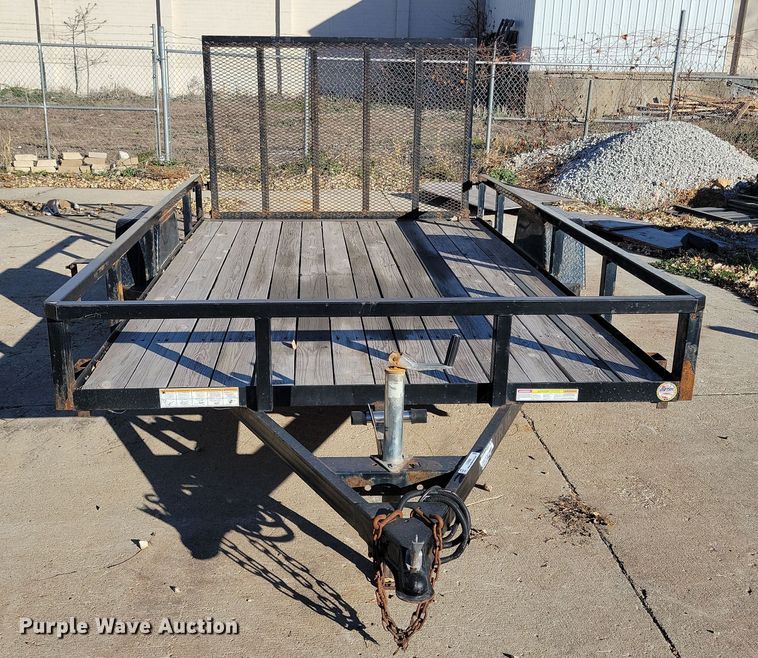 image for item LO9998 2019 Sure-Trac ST8212TA-B-030  utility trailer