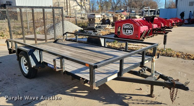 image for item LO9998 2019 Sure-Trac ST8212TA-B-030  utility trailer