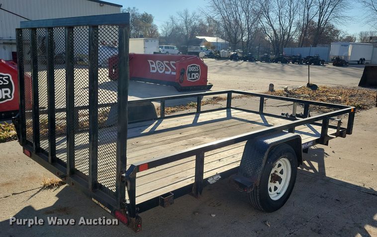 image for item LO9998 2019 Sure-Trac ST8212TA-B-030  utility trailer