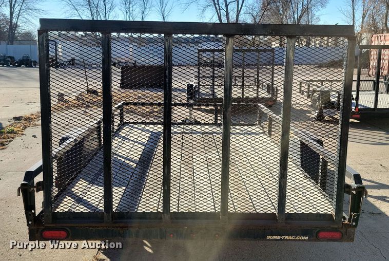 image for item LO9998 2019 Sure-Trac ST8212TA-B-030  utility trailer