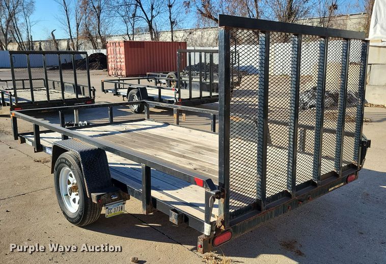 image for item LO9998 2019 Sure-Trac ST8212TA-B-030  utility trailer