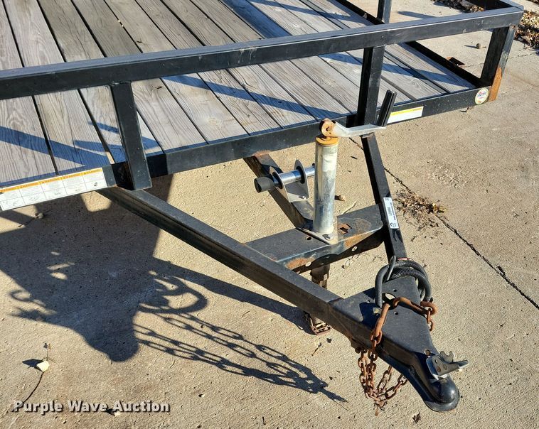 image for item LO9998 2019 Sure-Trac ST8212TA-B-030  utility trailer