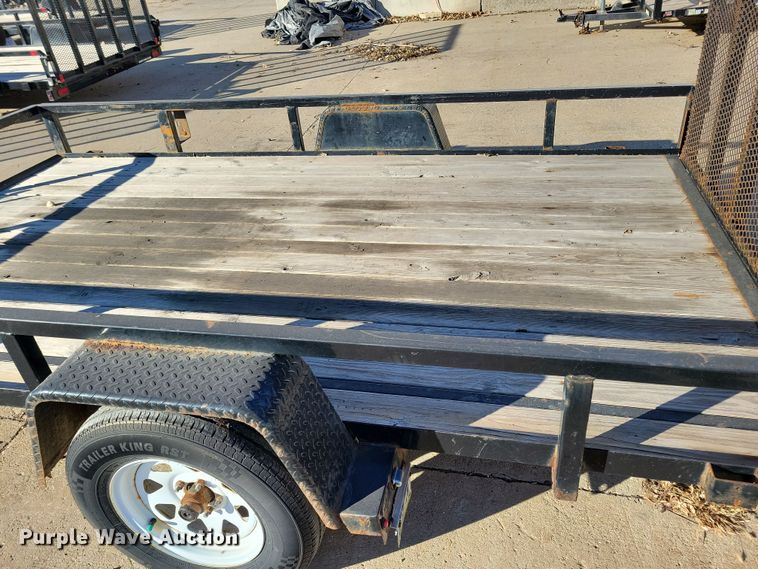 image for item LO9998 2019 Sure-Trac ST8212TA-B-030  utility trailer