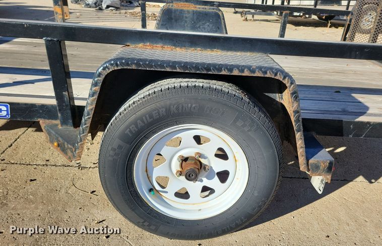 image for item LO9998 2019 Sure-Trac ST8212TA-B-030  utility trailer