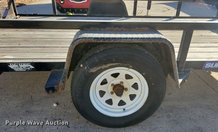 image for item LO9998 2019 Sure-Trac ST8212TA-B-030  utility trailer