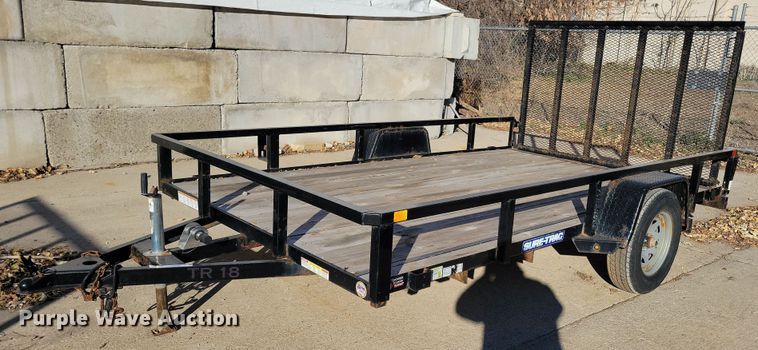 image for item LO9999 2020 Sure-Trac ST8212TA-B-030  utility trailer