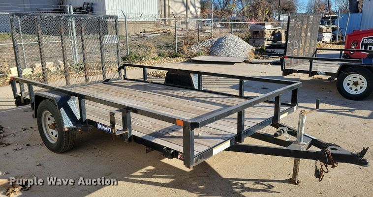 image for item LO9999 2020 Sure-Trac ST8212TA-B-030  utility trailer