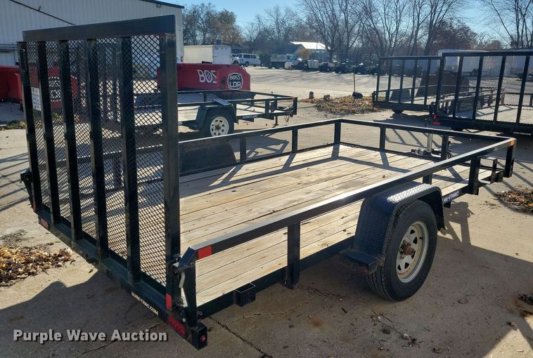 image for item LO9999 2020 Sure-Trac ST8212TA-B-030  utility trailer