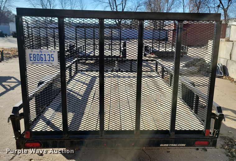 image for item LO9999 2020 Sure-Trac ST8212TA-B-030  utility trailer