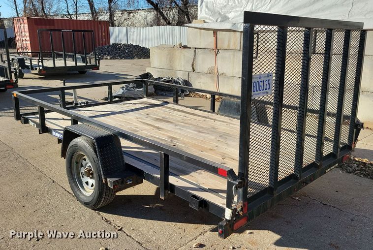 image for item LO9999 2020 Sure-Trac ST8212TA-B-030  utility trailer