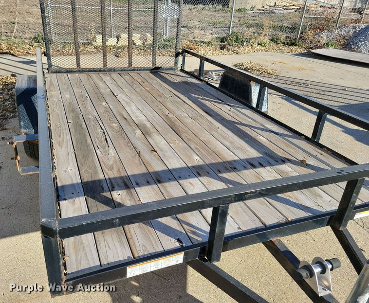 image for item LO9999 2020 Sure-Trac ST8212TA-B-030  utility trailer