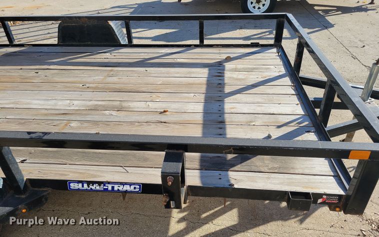 image for item LO9999 2020 Sure-Trac ST8212TA-B-030  utility trailer