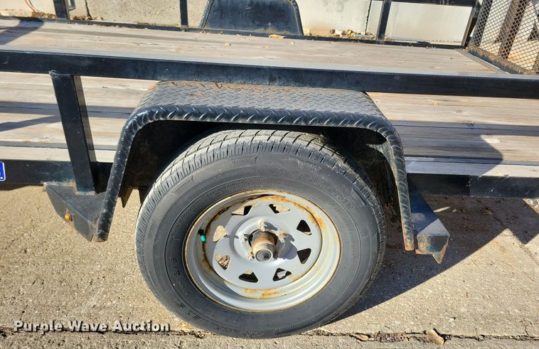 image for item LO9999 2020 Sure-Trac ST8212TA-B-030  utility trailer